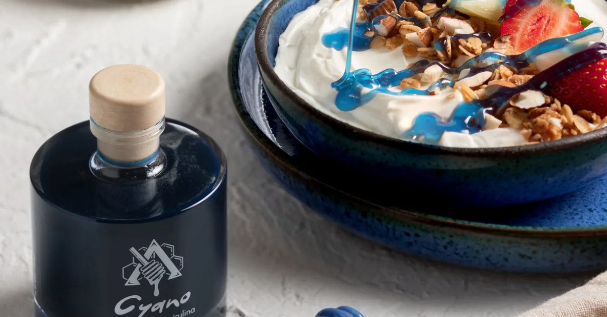 Blue honey? Sure, why not? 